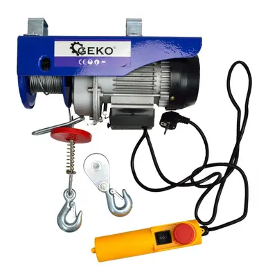 GEKO Elektromos csörlő, 150/300kg, 1300W