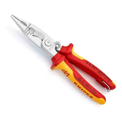 Knipex 13 96 200 T (200 mm) vezetékfogó rögzítőszemmel