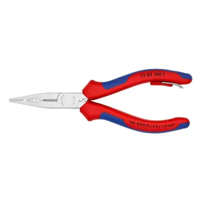 160 mm-es Knipex 13 05 160 T vezetékfogó 160 mm-es Knipex 13 05 160 T rögzítőszemmel