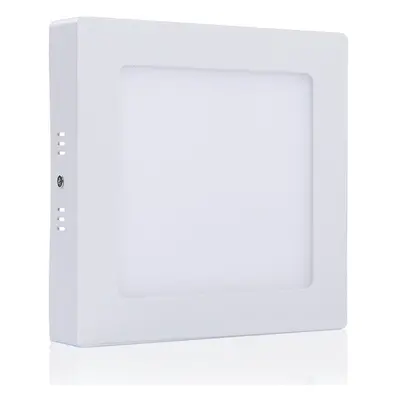 LED panel , 24W , falon kívüli , négyzet , meleg fehér