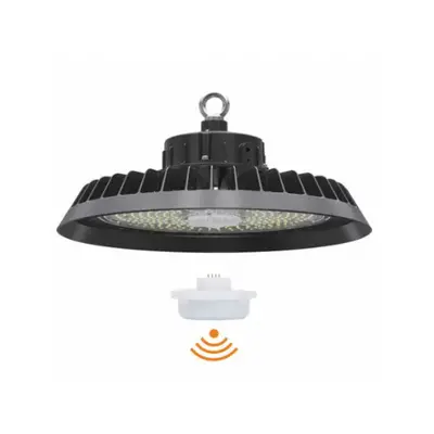 Csarnokvilágító LED lámpatest , UFO , 200 Watt , 150 lm/W , ipari világítás , dimmelhető , hideg