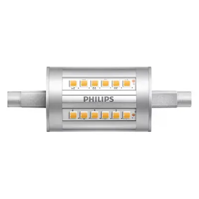 LED lámpa , égő , kukorica , R7S foglalat , 7.5 Watt , 78 mm , természetes fehér , Philips , Cor