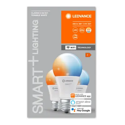 LED lámpa , égő , kis gömb , 3 x E14 , 3 x 4.9W , CCT , dimmelhető , LEDVANCE Smart+ WIFI