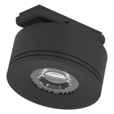 Sínes LED lámpa , spot , track light , 6W , dimmelhető , CCT , 1 fázisú , 2 pólusú , fekete , EG