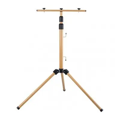 Három lábú állvány LED reflektorhoz , 2 fejes tripod , sárga , EMOS