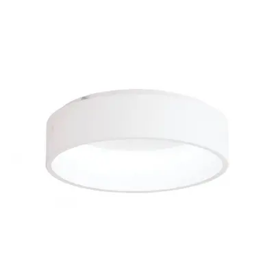 LED lámpatest , kerek , mennyezeti , 25.5W , meleg fehér , dimmelhető , fehér , EGLO , MARGHERA