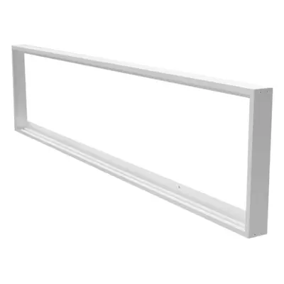 Led panel , beépítő keret , magasított, KLIKK , 1200 x 300 x 68 mm , fehér