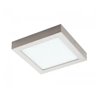 LED panel , 18W , falon kívüli , négyzet , meleg fehér , nikkel keret , EGLO , FUEVA , 94526