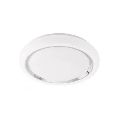 LED lámpatest , kerek , mennyezeti , 17W , dimmelhető , RGB , CCT , fehér , EGLO , CAPASSO-C , 