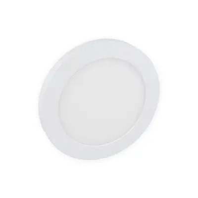 LED panel , 6W , Ultra Slim , univerzális , EasyFix , kerek , meleg fehér