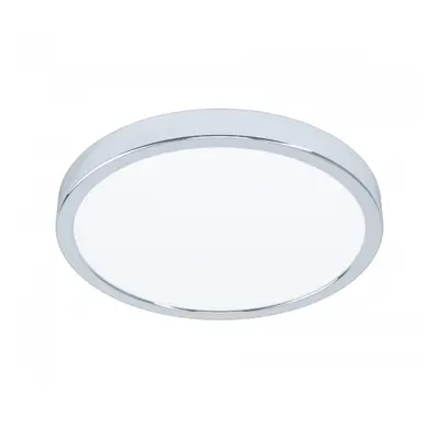 LED panel , 20W , falon kívüli , kerek , meleg fehér , króm keret , IP44 , EGLO , FUEVA 5 , 9926