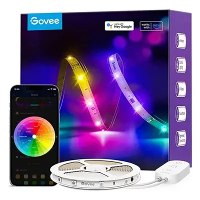 Digitális LED szalag szett , RGB + IC (digitális) , 5m , Wi-Fi & Bluetooth , GOVEE