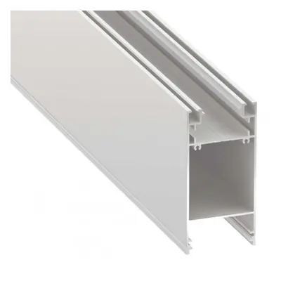 Aluminium U profil , LED szalaghoz , függeszthető , 2 irányú , 1 méter/db , DULIO