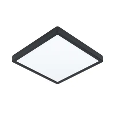 LED panel , 20W , falon kívüli , négyzet , meleg fehér , fekete keret , EGLO , FUEVA 5 , 99245