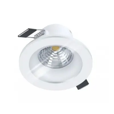 LED lámpatest , spot , 6W , süllyesztett , természetes fehér , dimmelhető , fehér/ átlátszó üve