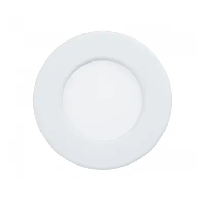 LED panel , 2.7W , süllyesztett , kerek , természetes fehér , fehér keret , IP44 , EGLO , FUEVA 