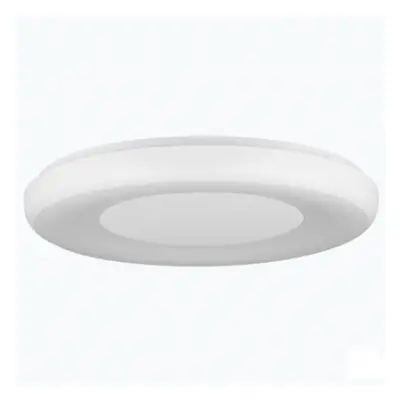 LED lámpatest , kerek , mennyezeti , 32W , CCT , dimmelhető , távirányítóval , fehér keret , EGL