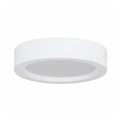 LED panel , falon kívüli , 8W , kerek , fehér , 16 cm , meleg fehér , műanyag , EGLO , ECO RANGE