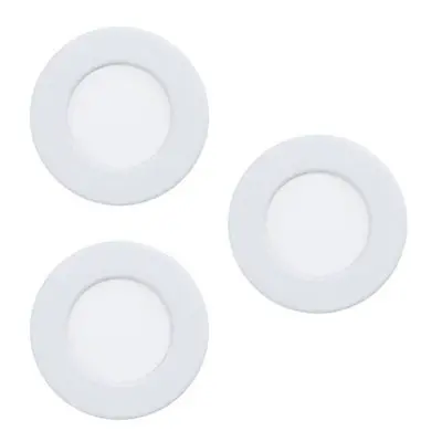 EGLO , 99135 , FUEVA 5 , süllyesztett lámpa , 3000 K , LED , 3X2,7W , IP20 , fehér