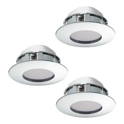 EGLO , 95822 , PINEDA , süllyesztett lámpa , 3000 K , LED , 3X4,9W , IP20, IP44