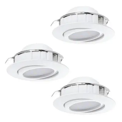 EGLO , 95851 , PINEDA , süllyesztett lámpa , 3000 K , LED , 3X4,9W , IP20