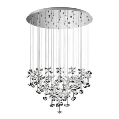 EGLO , 93661 , PIANOPOLI , függeszték , 3000 K , LED , 43X2,5W , IP20 , átlátszó