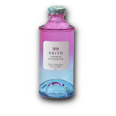 Ukiyo Japanese Blossom Gin 40% 0,7L