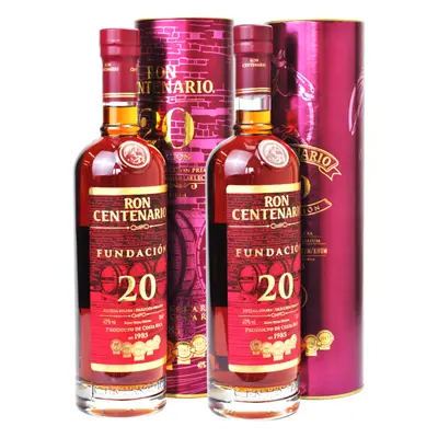 Ron Centenario 20 Solera Fundación Selección Premium 40% 0,7L