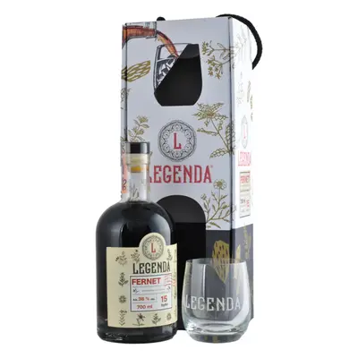 Legenda Fernet + 1 Pohárral 38% 0,7L