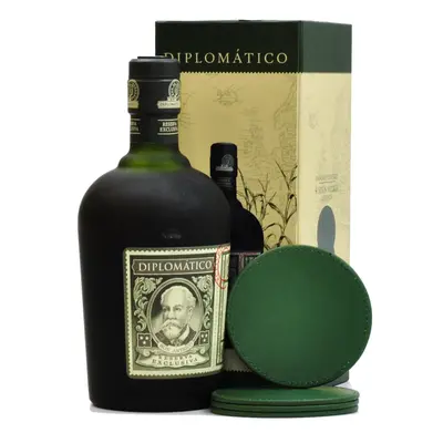 Diplomatico Reserva + 4 poháralátét 40% 0,7L