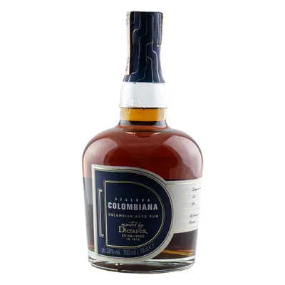 Reserva Colombiana by Dictador Blue Label 38% 0,7L