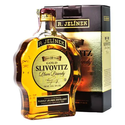 R. Jelínek Gold Slivovitz 10YO Kosher 50% 0,7L