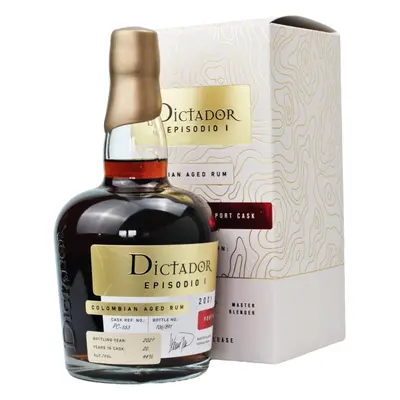 Dictador Episodio Uno Port Cask 2001 44% 0,7L