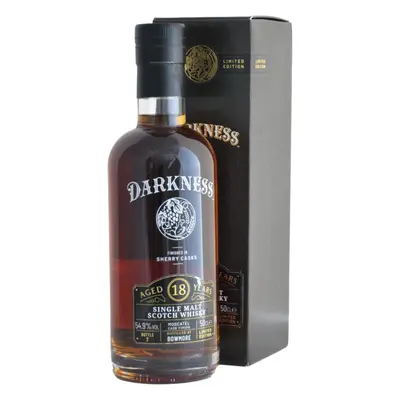 Darkness 18YO Bowmore Moscatel Cask Finish 54,9% 0,5L