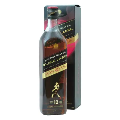 Johnnie Walker 12YO Black Label Sherry Finish 40% 0,7L