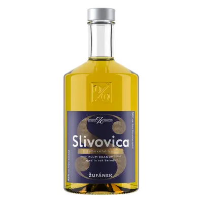 Žufánek Tölgyfahordós szilvapálinka 45% 0,5L