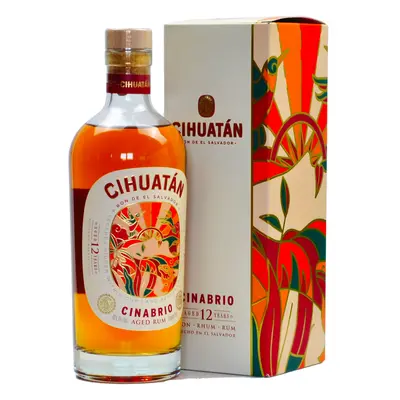 Cihuatán Cinabrio 12YO 40% 0,7L