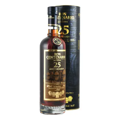 Ron Centenario 25 Solera Gran Reserva 40% 0,7L