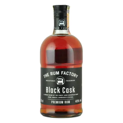 The Rum Factory Black Cask 40% 0,7L