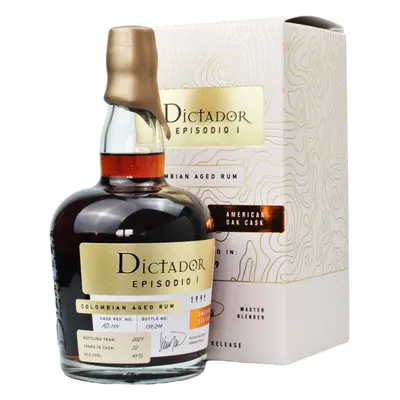 Dictador Episodio Uno American Oak Cask 1999 41% 0,7L