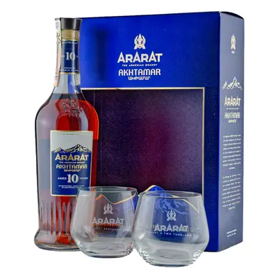 Ararat 10YO Akhtamar + 2 pohárral 40% 0,7L