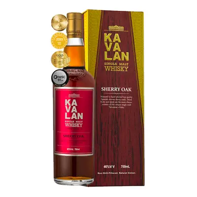 Kavalan Sherry Oak 46% 0,7L