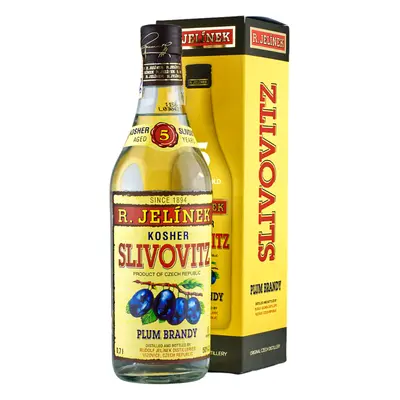 R. Jelínek Slivovitz 5YO Kosher Fehér 50% 0,7L