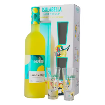 Isolabella Limoncello + 2 Pohárral 30% 0,7L