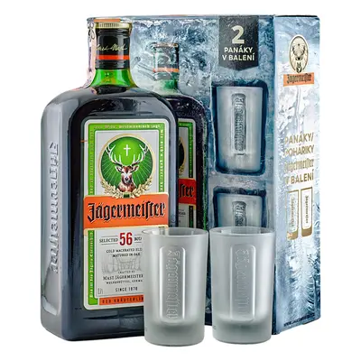 Jägermeister + 2 pohárral 35% 0,7L