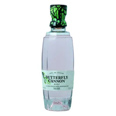 Butterfly Cannon Rosa Tequila Silver 100% de Agave 40% 0,5L