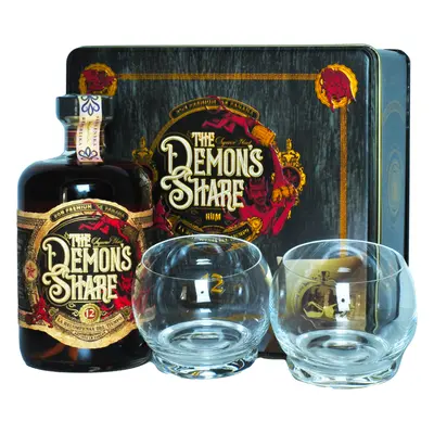 The Demon's Share 12YO La Recompensa del Tiempo + 2 Pohárral 41% 0,7L