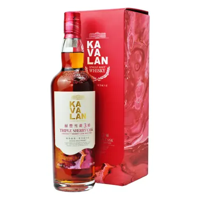 Kavalan Triple Sherry Cask 40% 0,7L