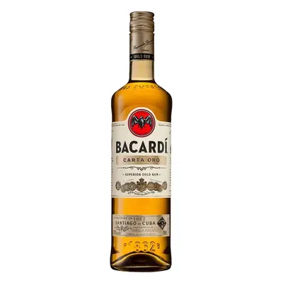 Bacardí Carta Oro 37,5% 0,7L