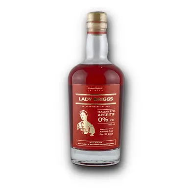 Lady Briggs Italian Red Aperitif Alcohol Free 0,0% 0,5L